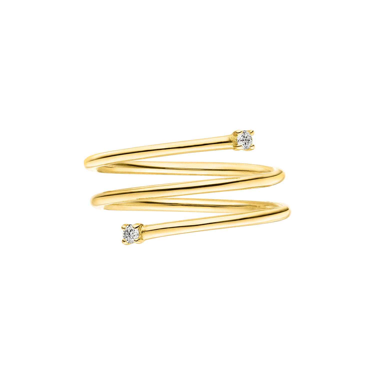 Nina Kastens Twisted Diamond Ring