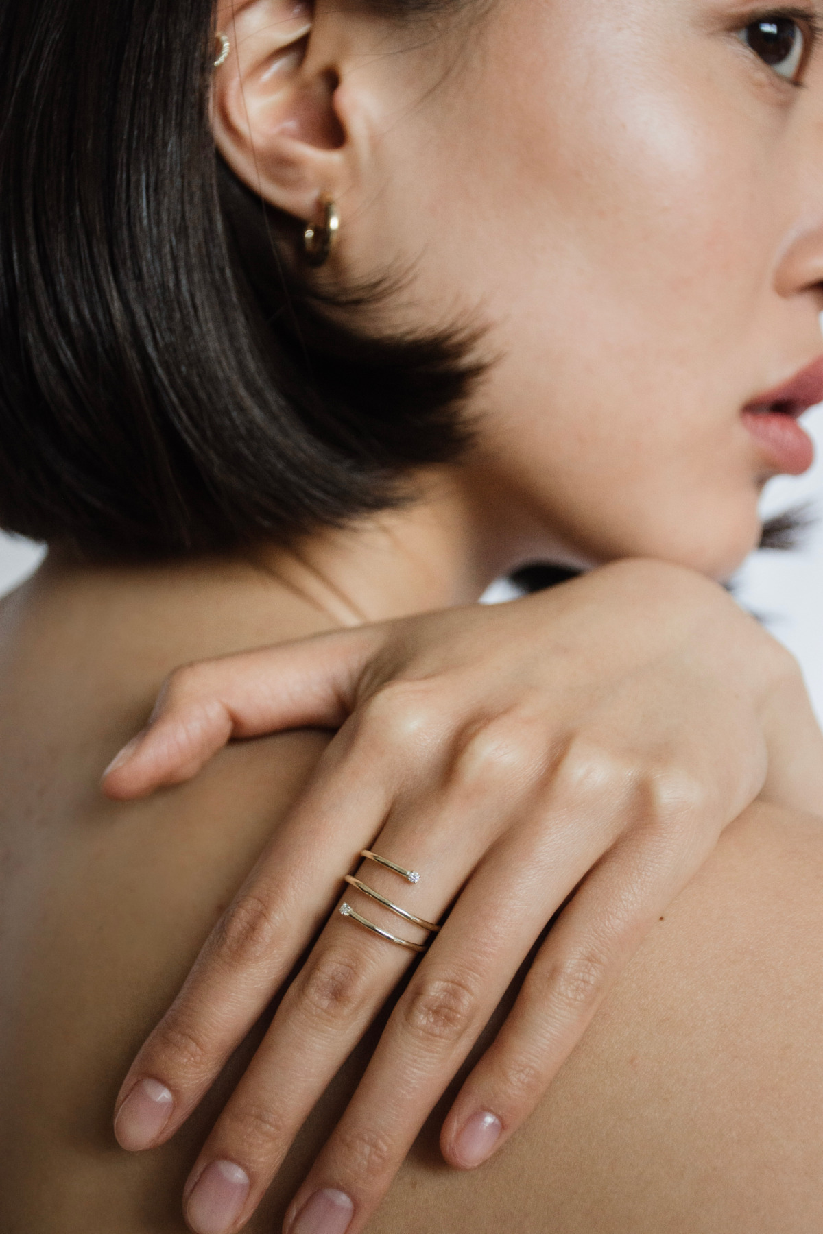 Nina Kastens Twisted Diamond Ring Blitzverkäufe