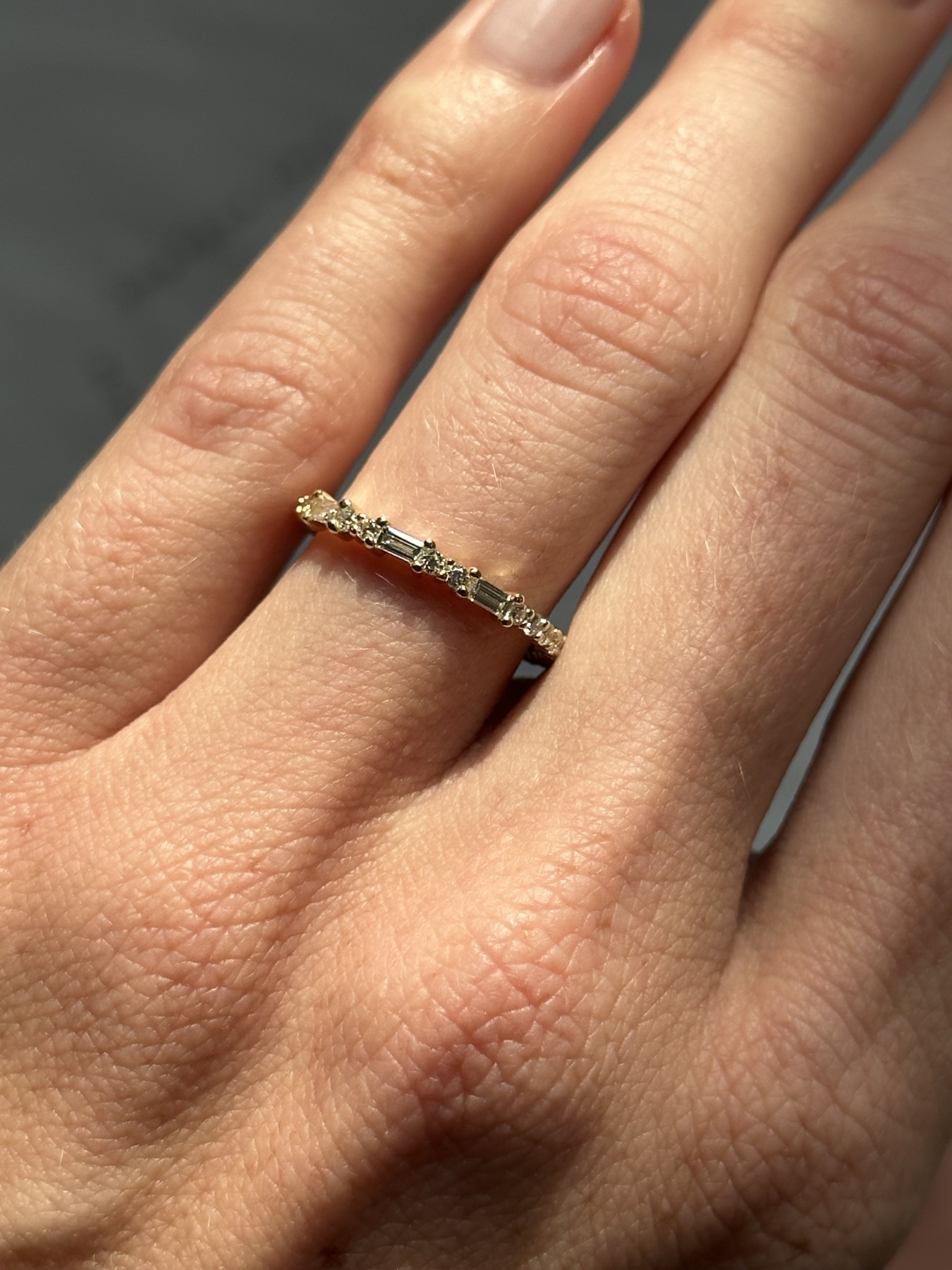 Nina Kastens Mixed Shapes Eternity Ring Fabrikverkauf