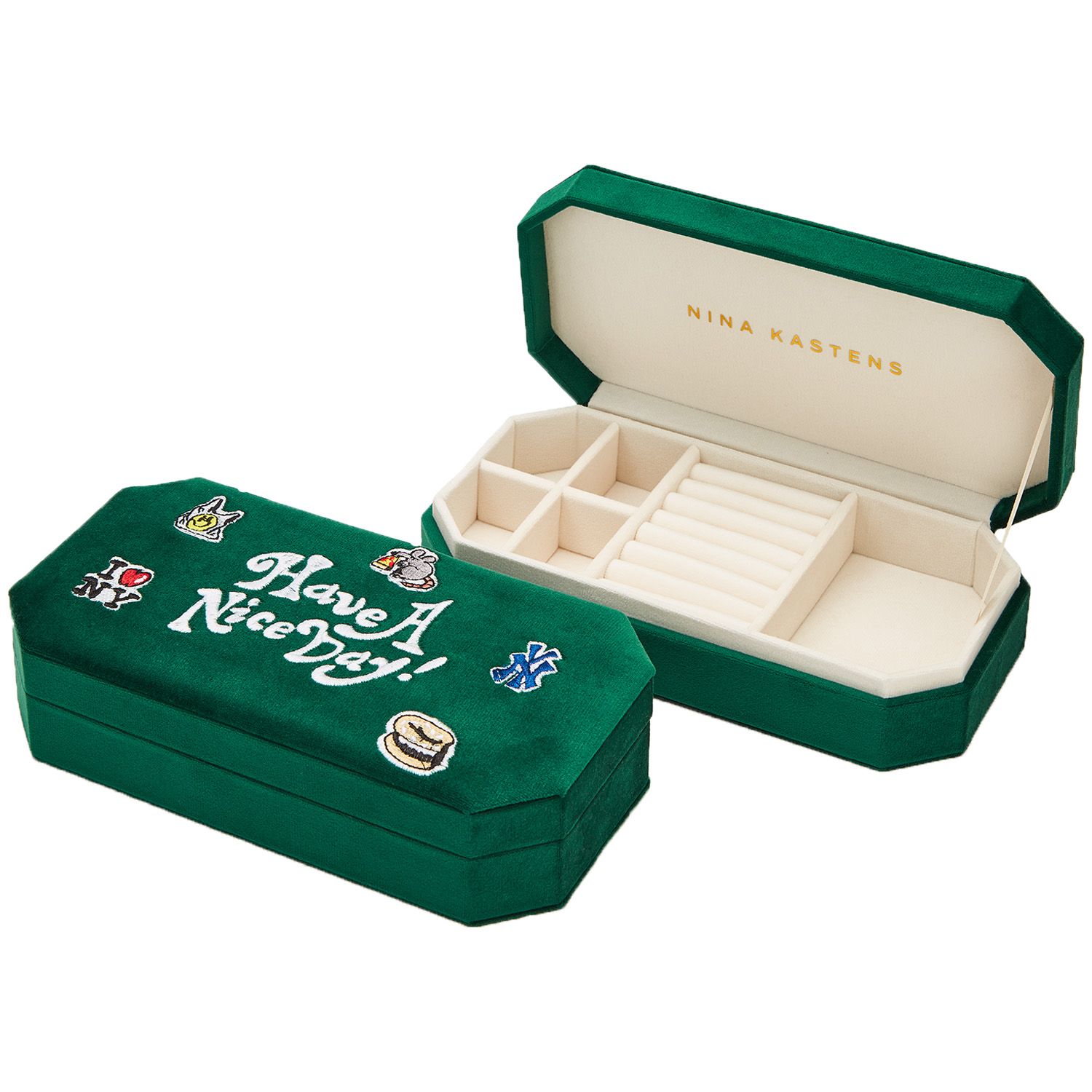 Nina Kastens Have A Nice Day Jewelry Box Green Günstiger Verkauf