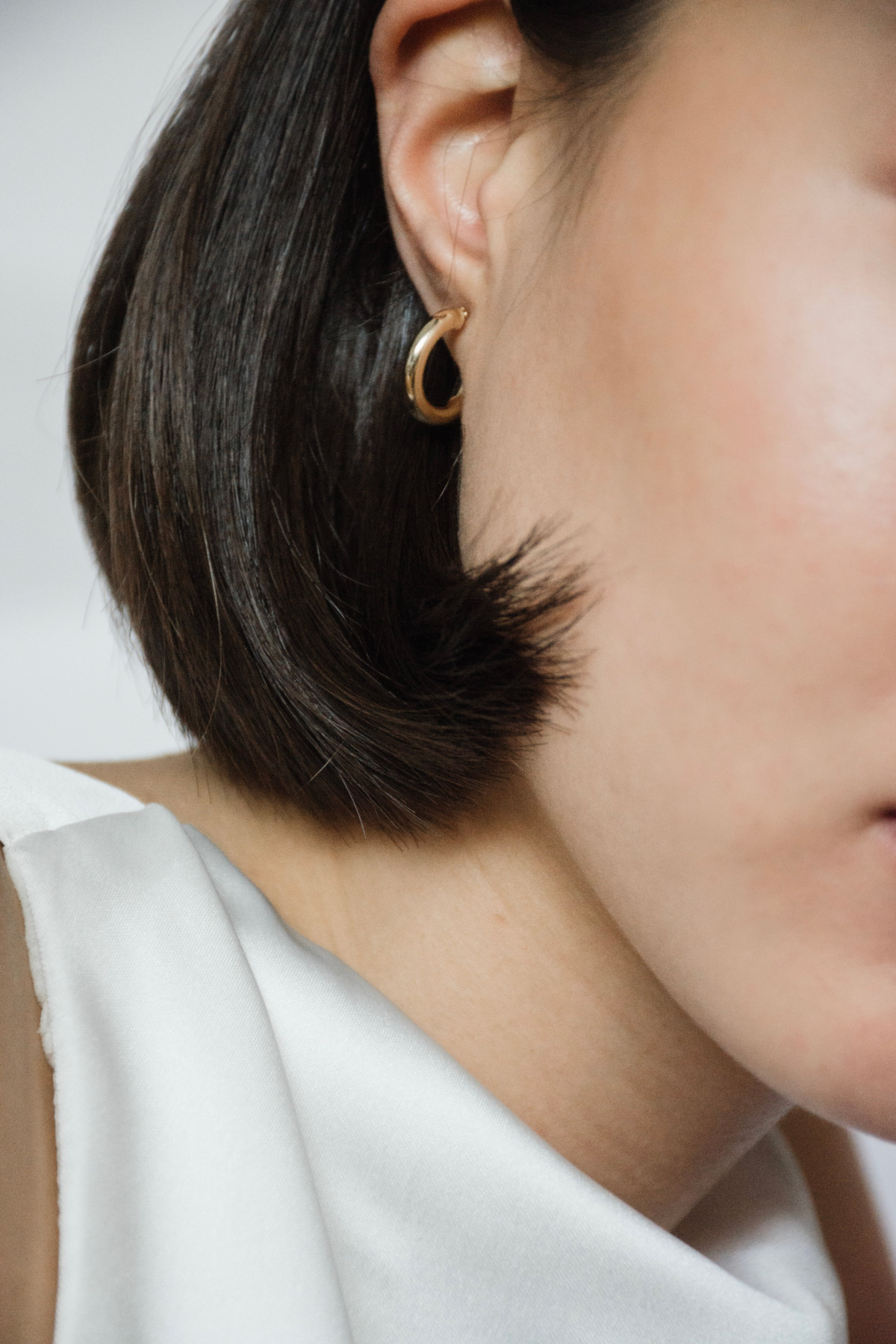 Nina Kastens Essential Gold Hoops Small Outlet