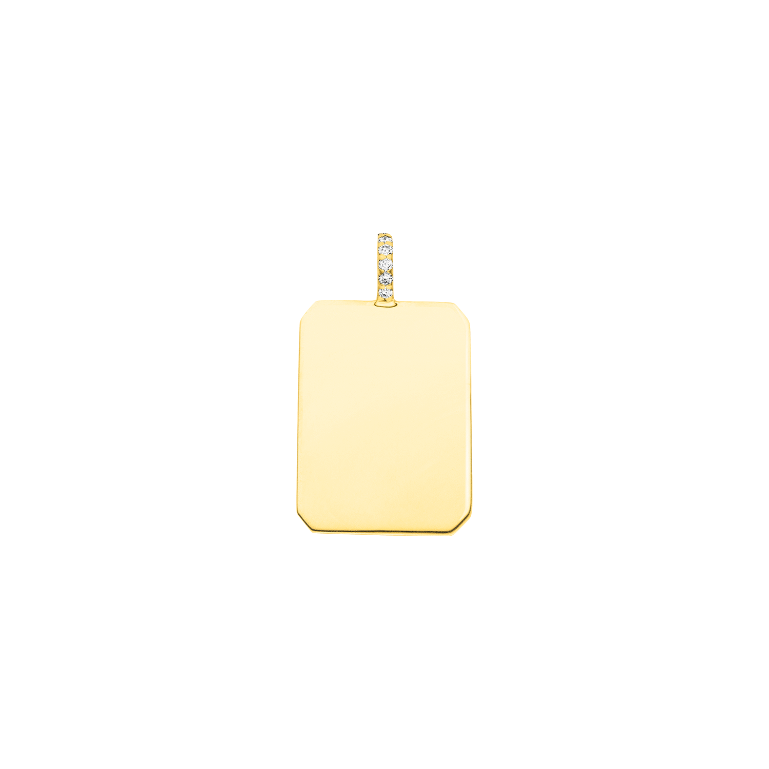 Nina Kastens Diamond Tag Pendant