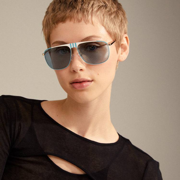 Pilgrim YANARA Sonnenbrille Blau/Gold Online