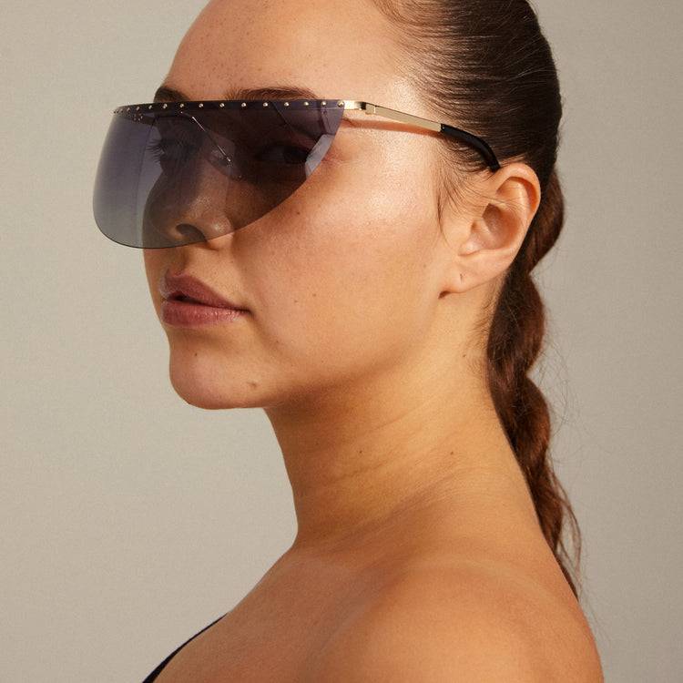 Pilgrim ALIAN Sonnenbrille Schwarz/Gold Outlet