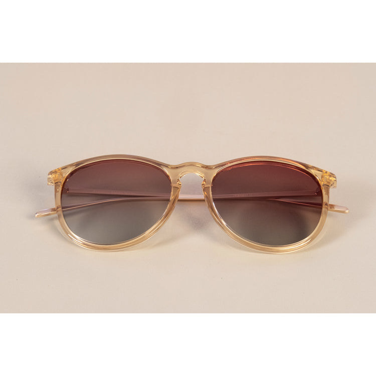 Pilgrim VANILLE Sonnenbrille Hellbraun/Gold im Angebot