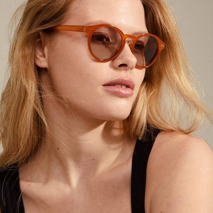 Pilgrim KYRIE Sonnenbrille Braun/Gold Günstiger Verkauf