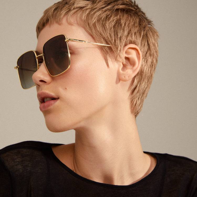Pilgrim JONAN Sonnenbrille Braun/Gold Outlet