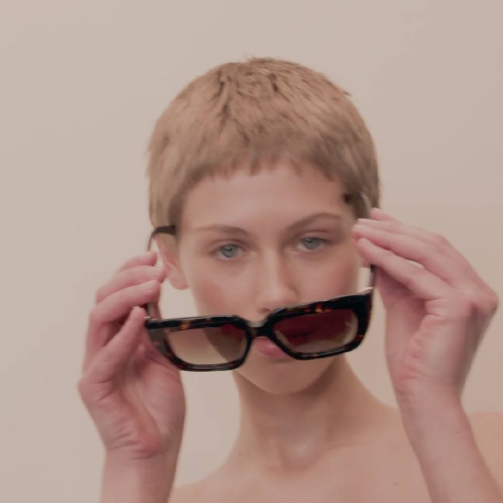 Pilgrim ENIEL Recycelte Sonnenbrille Schildpatt-Braun/Gold Angebote
