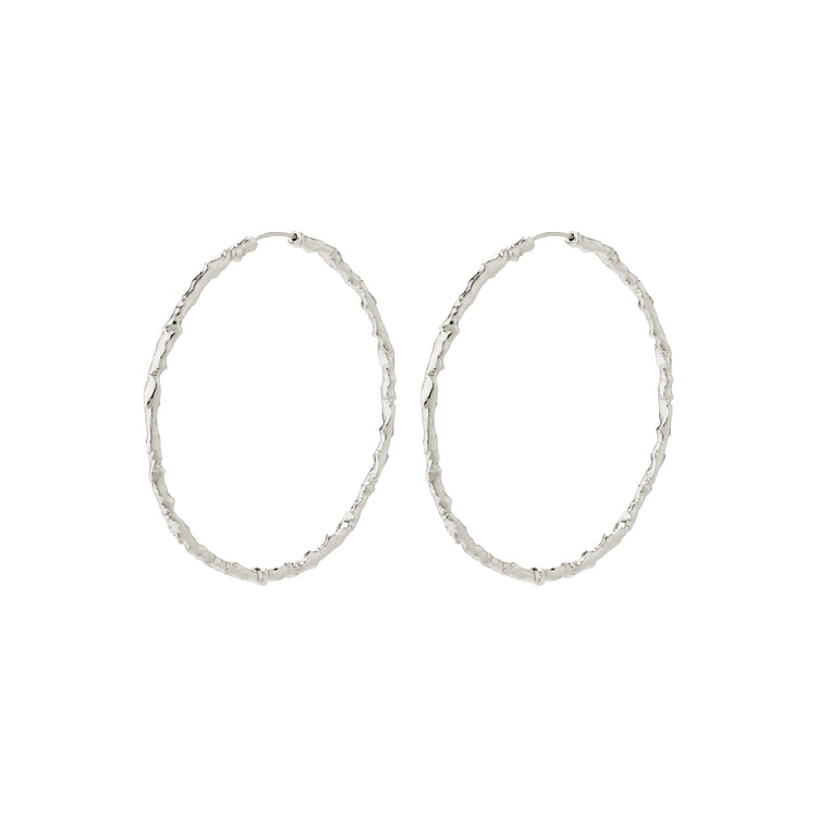 Pilgrim SUN recycelte Mega-Hoops versilbert Auslauf