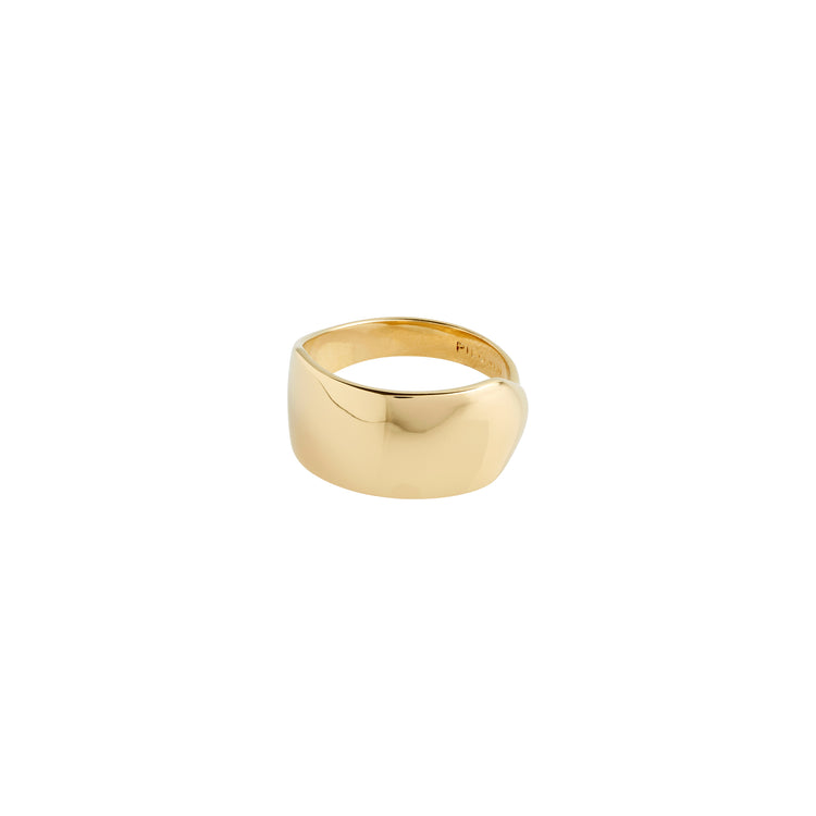 Pilgrim RENE recycelter Ring vergoldet Hotsell