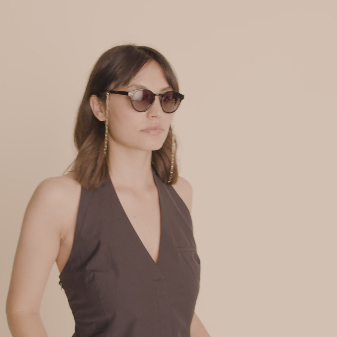 Pilgrim KYRIE Sonnenbrille Schwarz/Gold Online