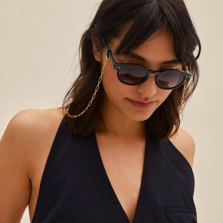 Pilgrim KYRIE Sonnenbrille Schwarz/Gold Online