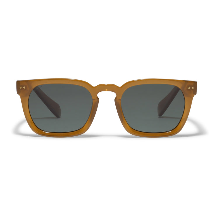 Pilgrim ELETTRA ikonische Retro-Sonnenbrille karamellbraun Günstiger Verkauf