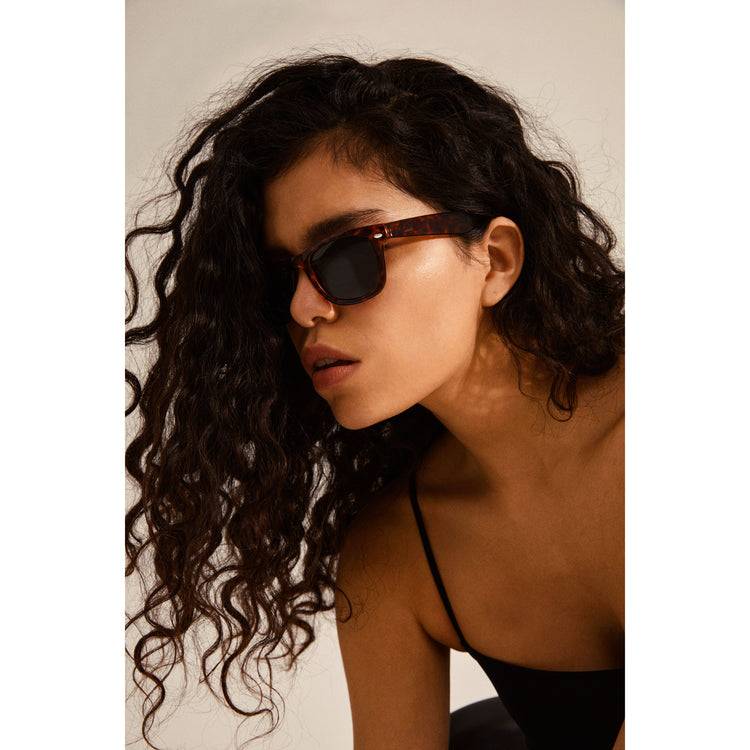 Pilgrim REESE Sonnenbrille im Retro-Stil, Schildpatt braun Hotsell