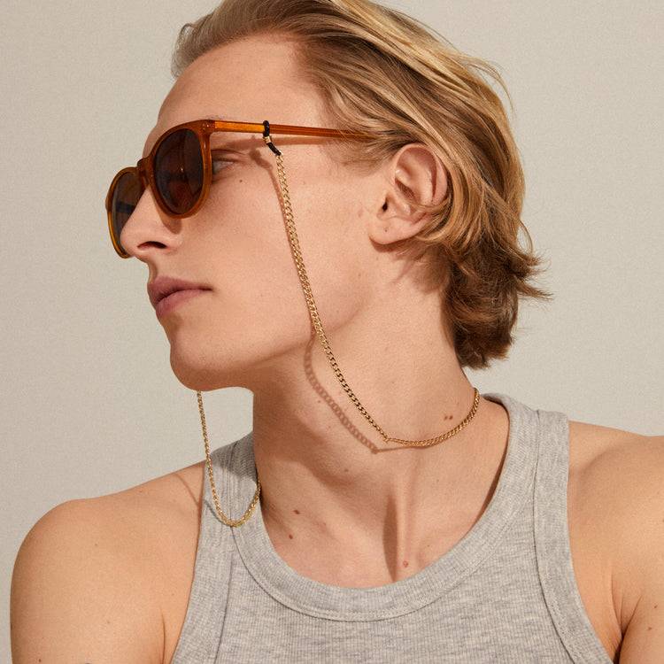 Pilgrim SAHARA Acetat Sonnenbrille hellbraun Günstiger Verkauf