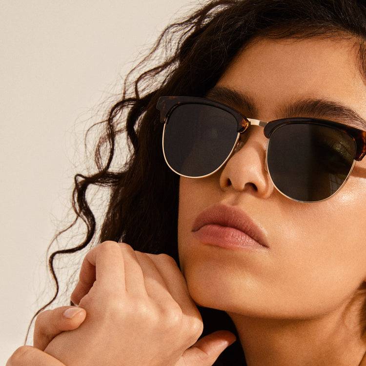 Pilgrim CHARLIE Sonnenbrille Schildpatt braun/Gold Fabrikverkauf
