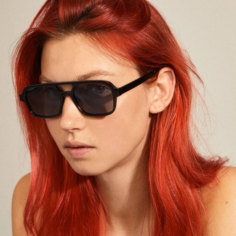 Pilgrim CASS recycelte Sonnenbrille im Retro-Stil schwarz Meist gekauft