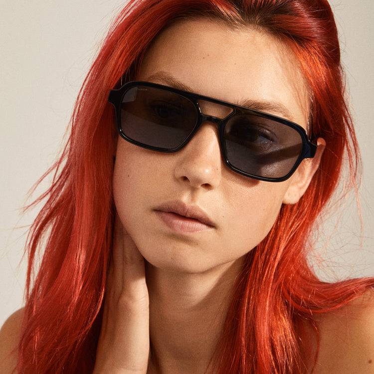 Pilgrim CASS recycelte Sonnenbrille im Retro-Stil schwarz Meist gekauft