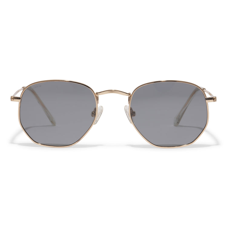 Pilgrim RYLAN Sonnenbrille Grau/Gold Blitzverkäufe
