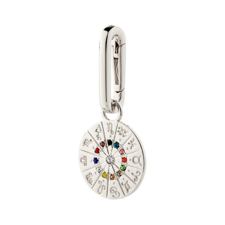 Pilgrim CHARM recycelter Horoskop-Anhänger, versilbert