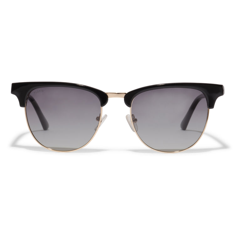 Pilgrim CHARLIE Sonnenbrille Schwarz/Gold Auslauf