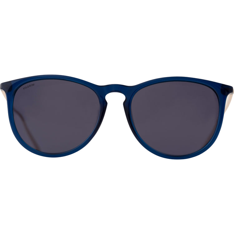 Pilgrim VANILLE Sonnenbrille dunkelblau/versilbert Meist gekauft