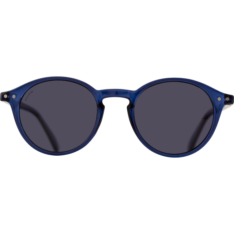 Pilgrim ROXANNE klassische runde Sonnenbrille, blau Super Rabatt