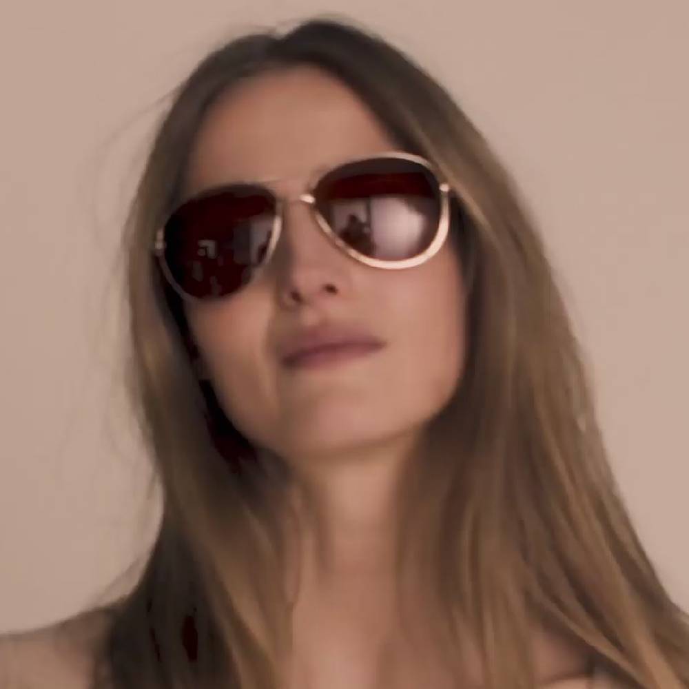 Pilgrim NANI Sonnenbrille Orange/Gold Angebote