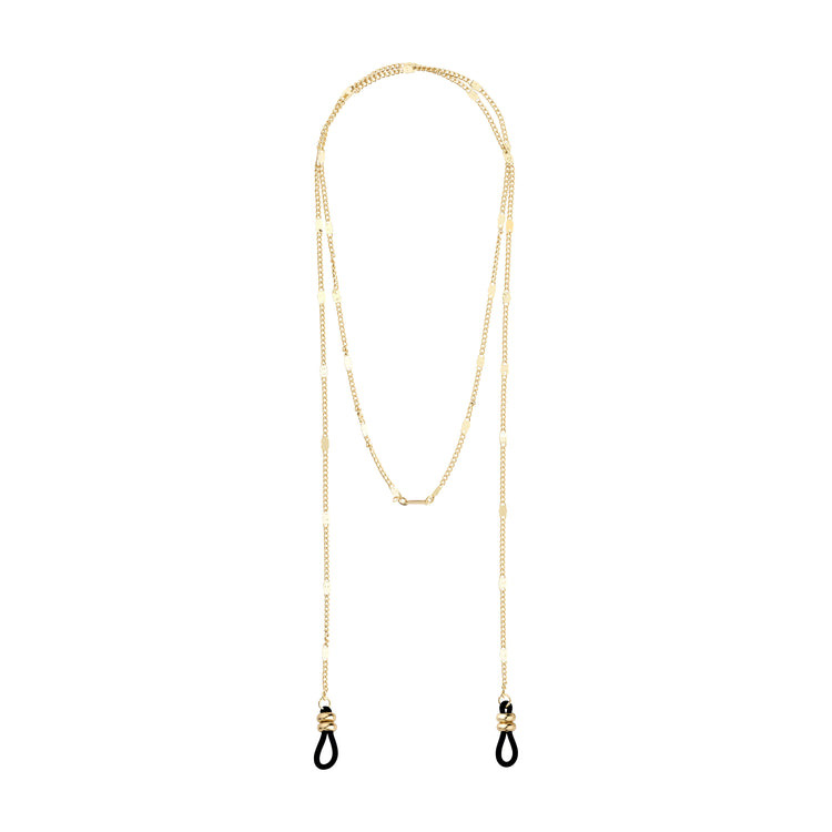 Pilgrim CAT Brillenkette vergoldet im Angebot