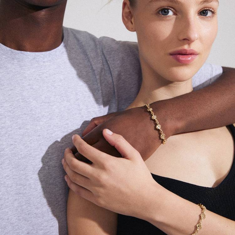 Pilgrim INAYA recyceltes Armband vergoldet Online