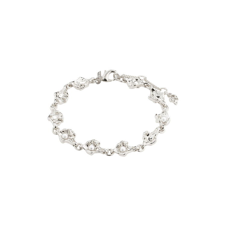 Pilgrim INAYA recyceltes Armband versilbert