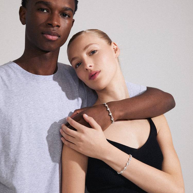 Pilgrim INAYA recyceltes Armband versilbert Angebote