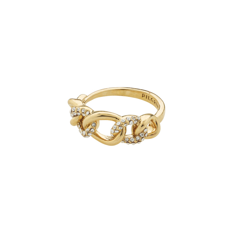 Pilgrim WRENLEY recycelter Ring vergoldet