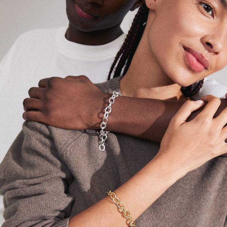 Pilgrim AMIRI recyceltes Armband vergoldet Riesige Rabatte