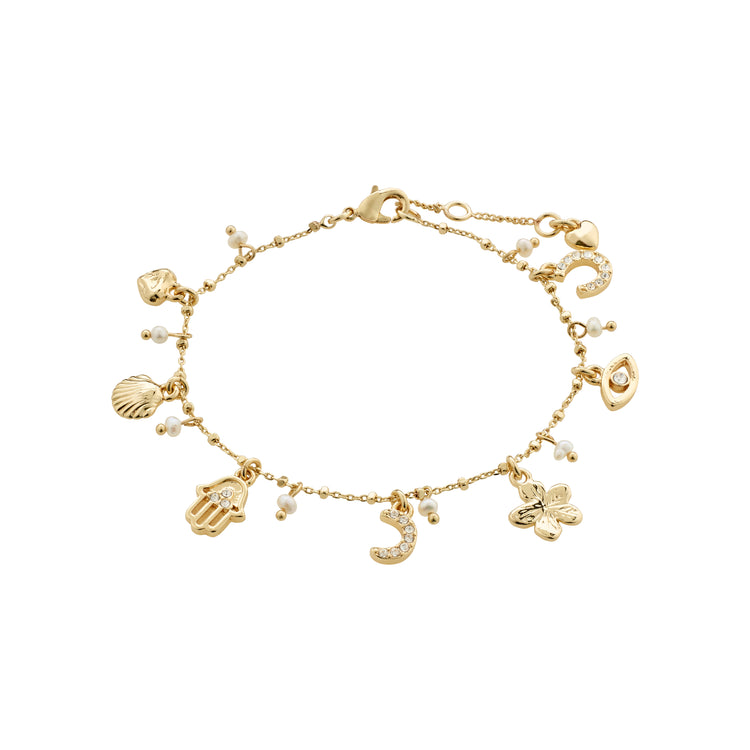 Pilgrim PRUCENCE recyceltes Armband vergoldet 2025