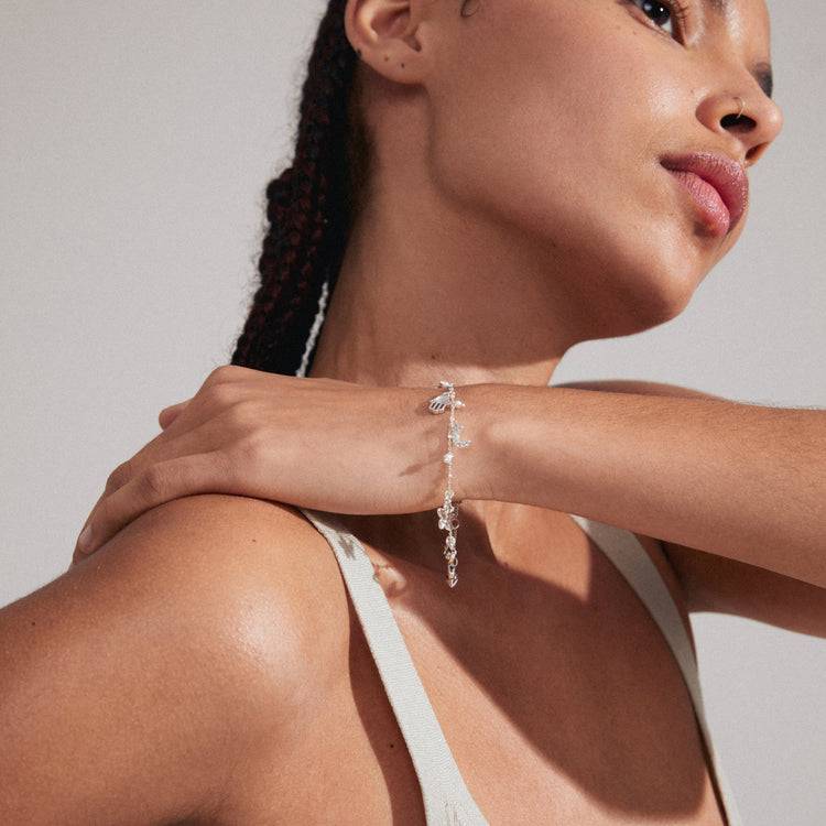 Pilgrim PRUCENCE recyceltes Armband versilbert Online