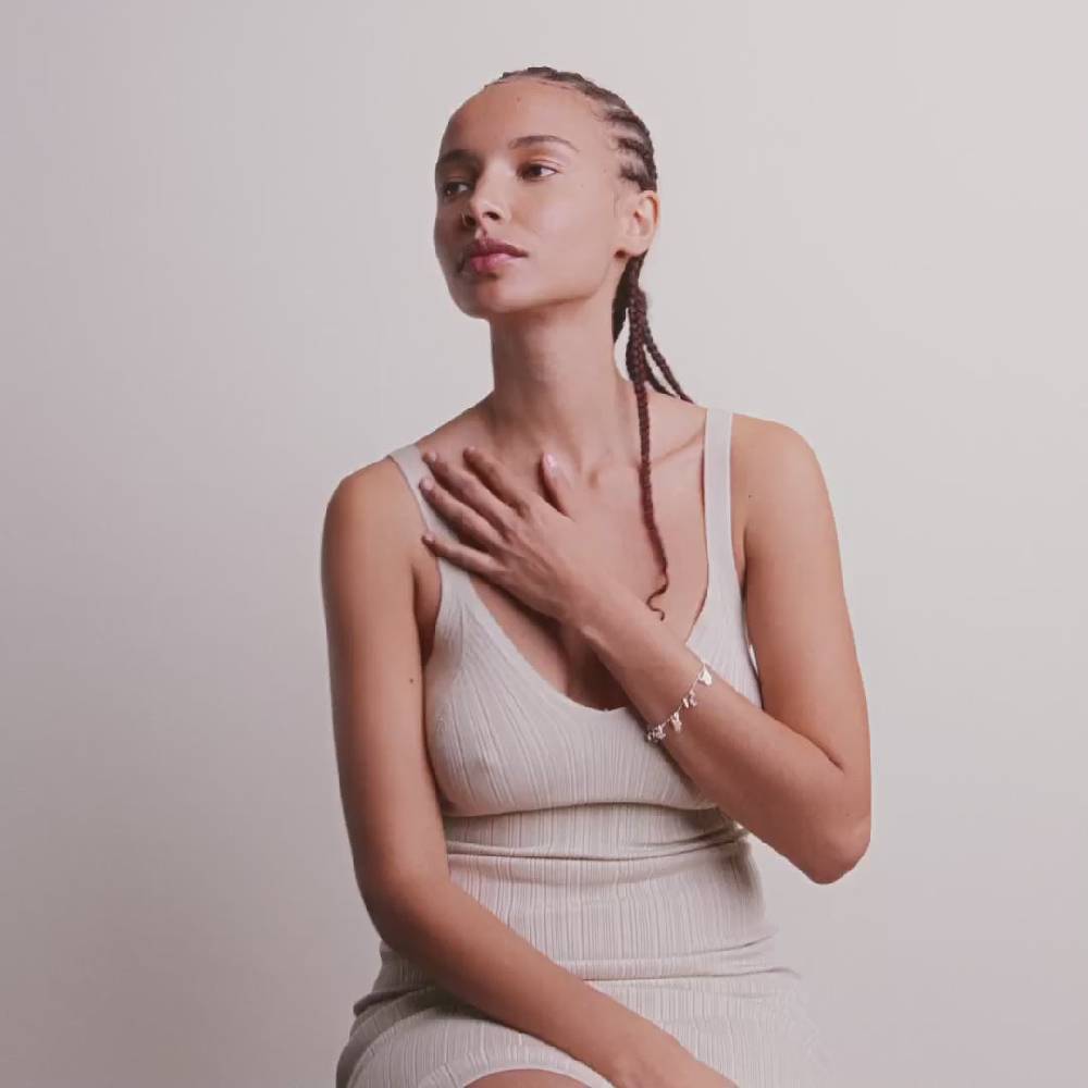 Pilgrim PRUCENCE recyceltes Armband versilbert Online
