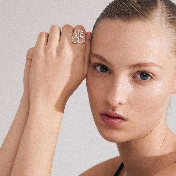 Pilgrim ALIA recycelter Ring versilbert Verkauf