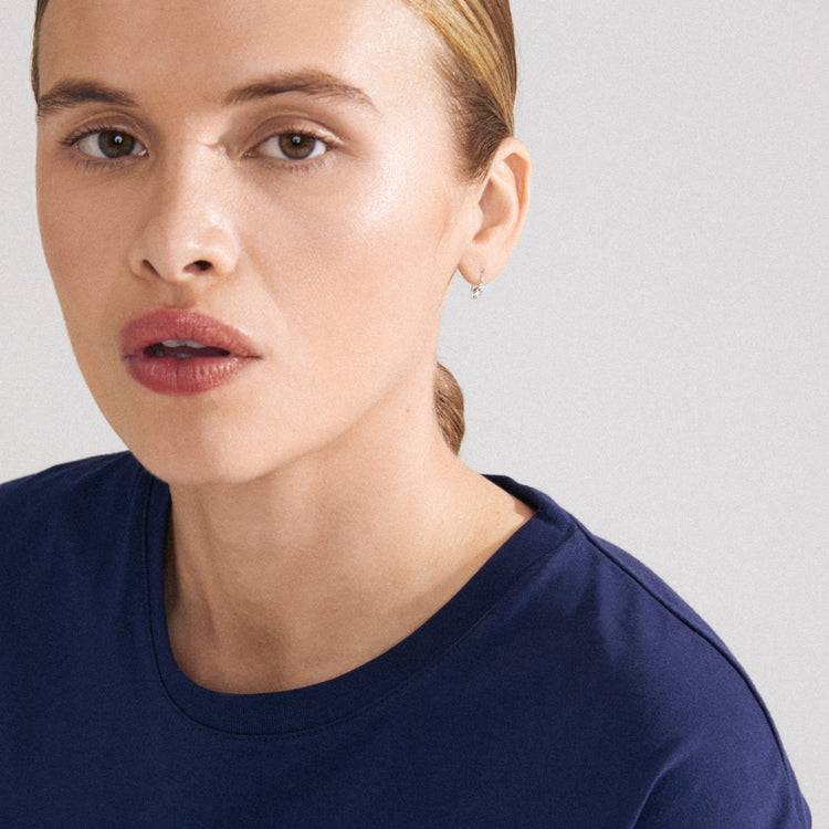 Pilgrim KRISTINE recycelter, einzelner Ohrring versilbert Exklusive Angebote