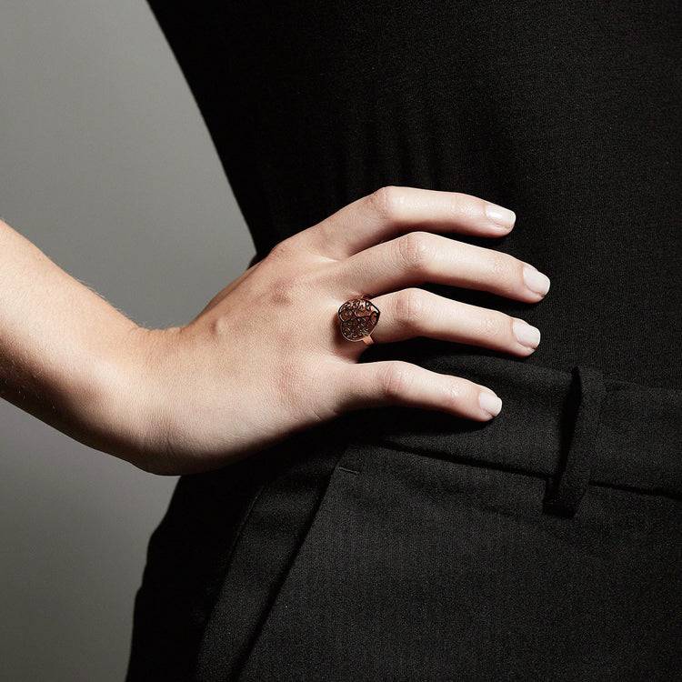Pilgrim Ring : Felice : Rosévergoldet Riesige Rabatte