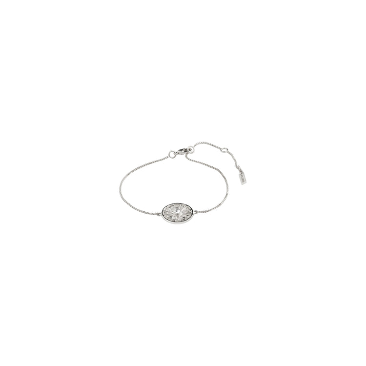 Pilgrim Armband : Fia : Versilbert : Kristall Clearance-Verkauf