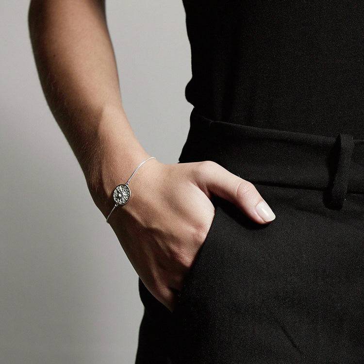 Pilgrim Armband : Fia : Versilbert : Kristall Clearance-Verkauf