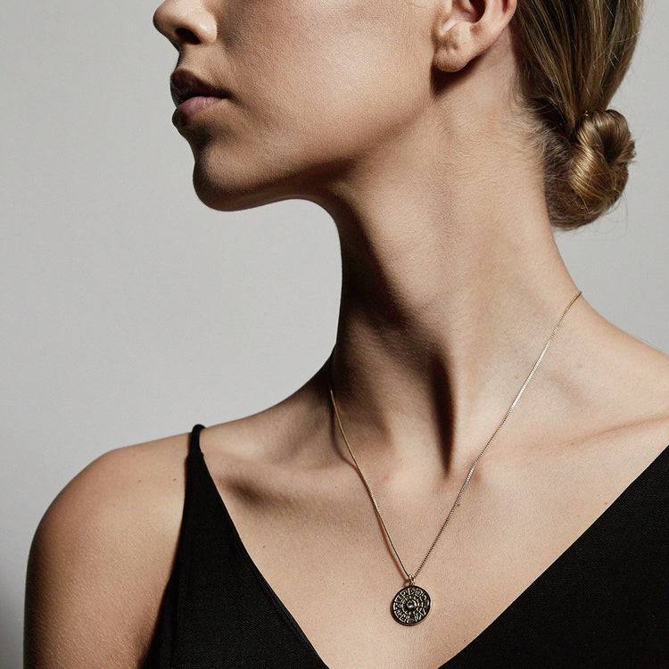 Pilgrim Halskette : Fia : Vergoldet : Kristall Fabrik Onlineshop
