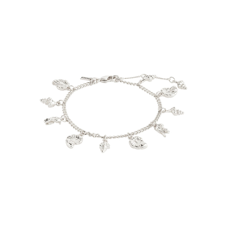 Pilgrim SEA recyceltes Armband, versilbert Tiefpreis