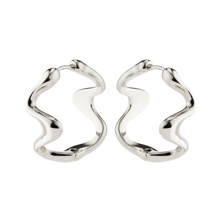 Pilgrim MOON recycelte Hoops versilbert Angebote
