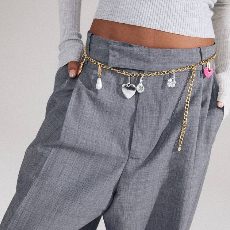 Pilgrim CHARM recycelte Panzerhalskette vergoldet Fabrik Onlineshop