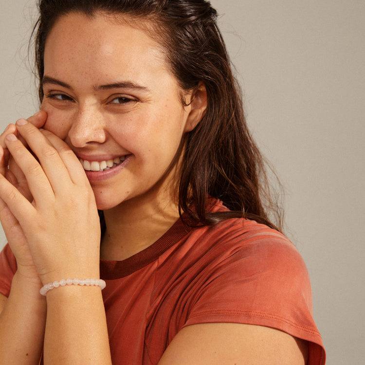 Pilgrim HEILSTEINE Armband mit Rosenquarz im Angebot