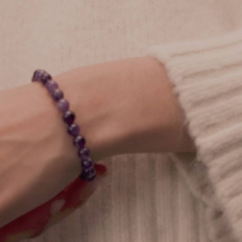 Pilgrim HEILSTEINE Armband mit Amethyst Günstiger Verkauf
