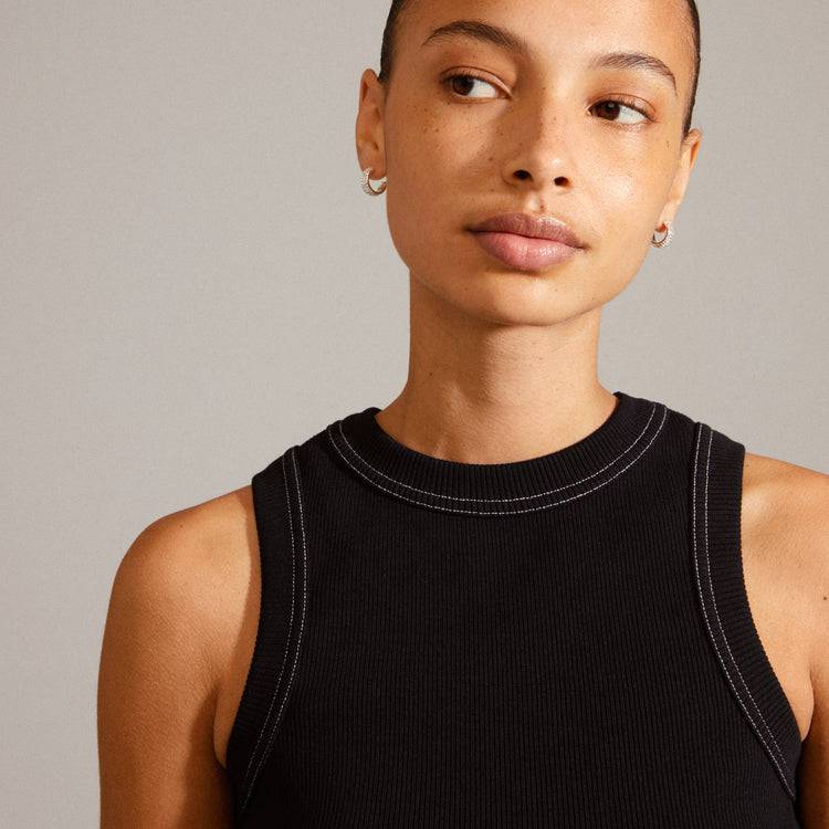 Pilgrim MATYLDA recycelte Kristall-Creolen versilbert Flash Sale