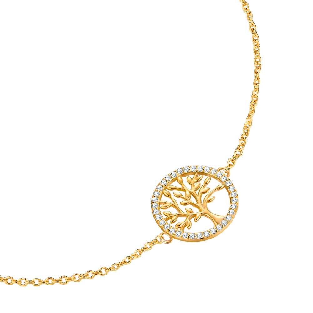 Rafaela Donata Armband Sterling Silber gelbgold Zirkonia weiß Verkauf